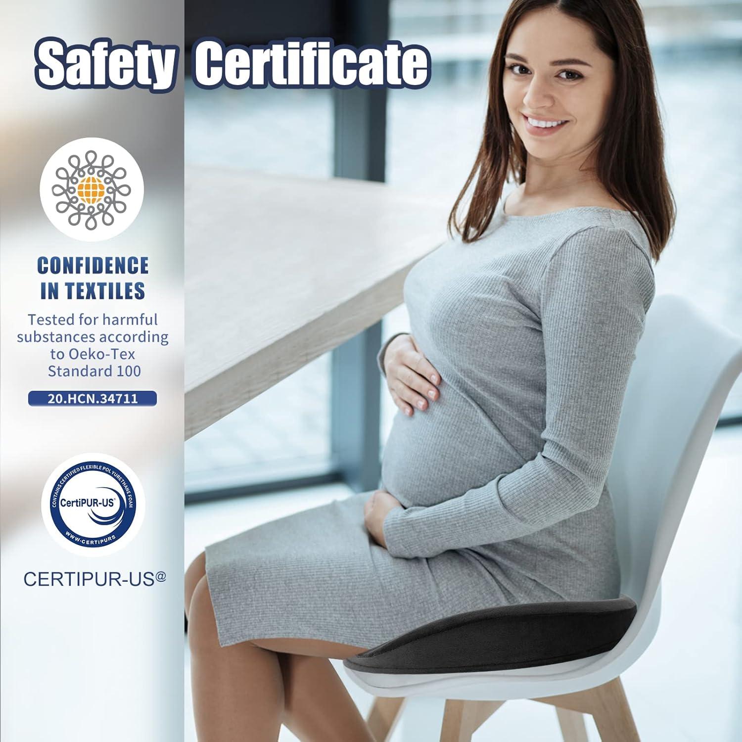 Almohada Donut SAHEYER Espuma Viscoelástica Alivio Coxis 45.7x37.8cm