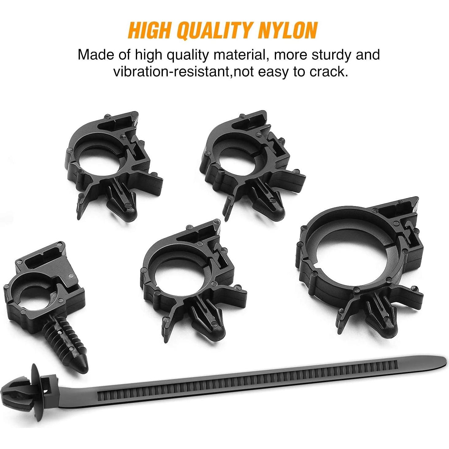 Kit 60 Clips de Enrutamiento GOOACC para Automóvil Universal