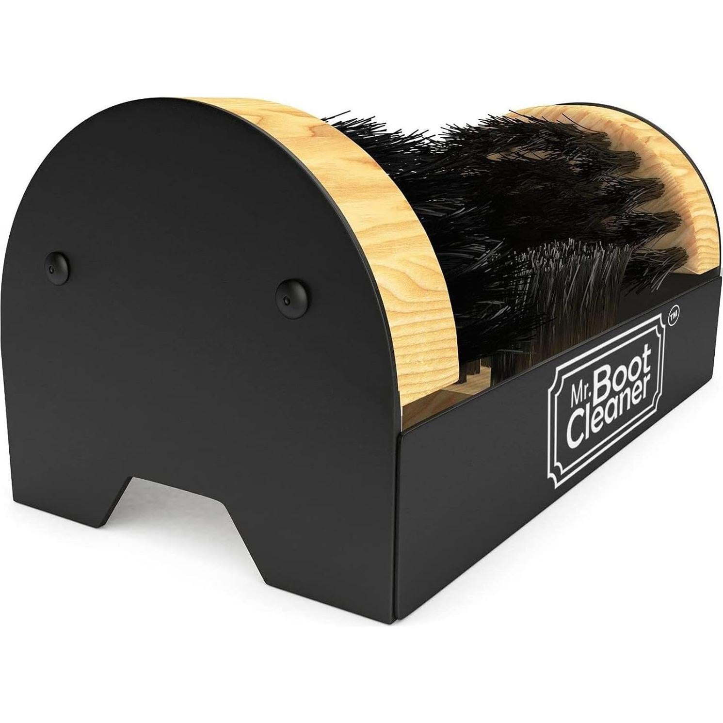 Cepillo Limpiador de Botas Mr. Boot Cleaner de Madera 22.86cm