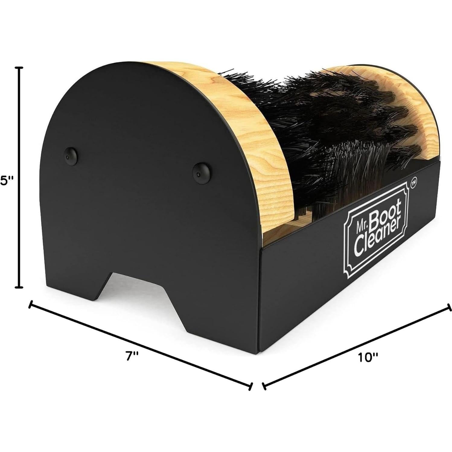 Cepillo Limpiador de Botas Mr. Boot Cleaner de Madera 22.86cm