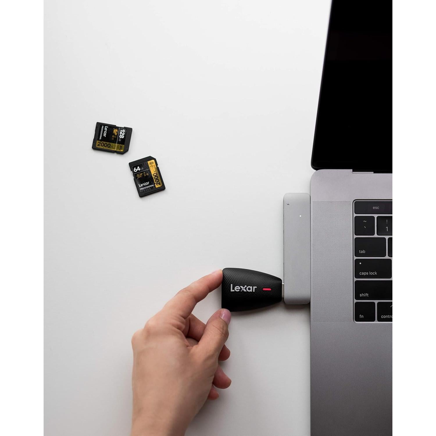 Lector Multi-Tarjeta Lexar 2-en-1 USB 3.1 SD y microSD