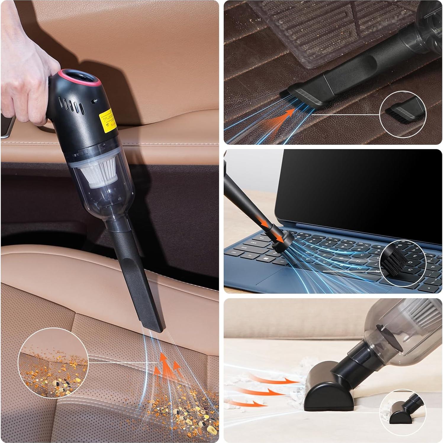 Aspiradora Inalámbrica APPS2Car 3 en 1 9000Pa para Coche