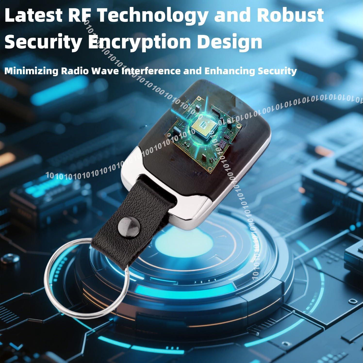 Control Remoto Universal Ezyopenteck para Garaje 2 Botones