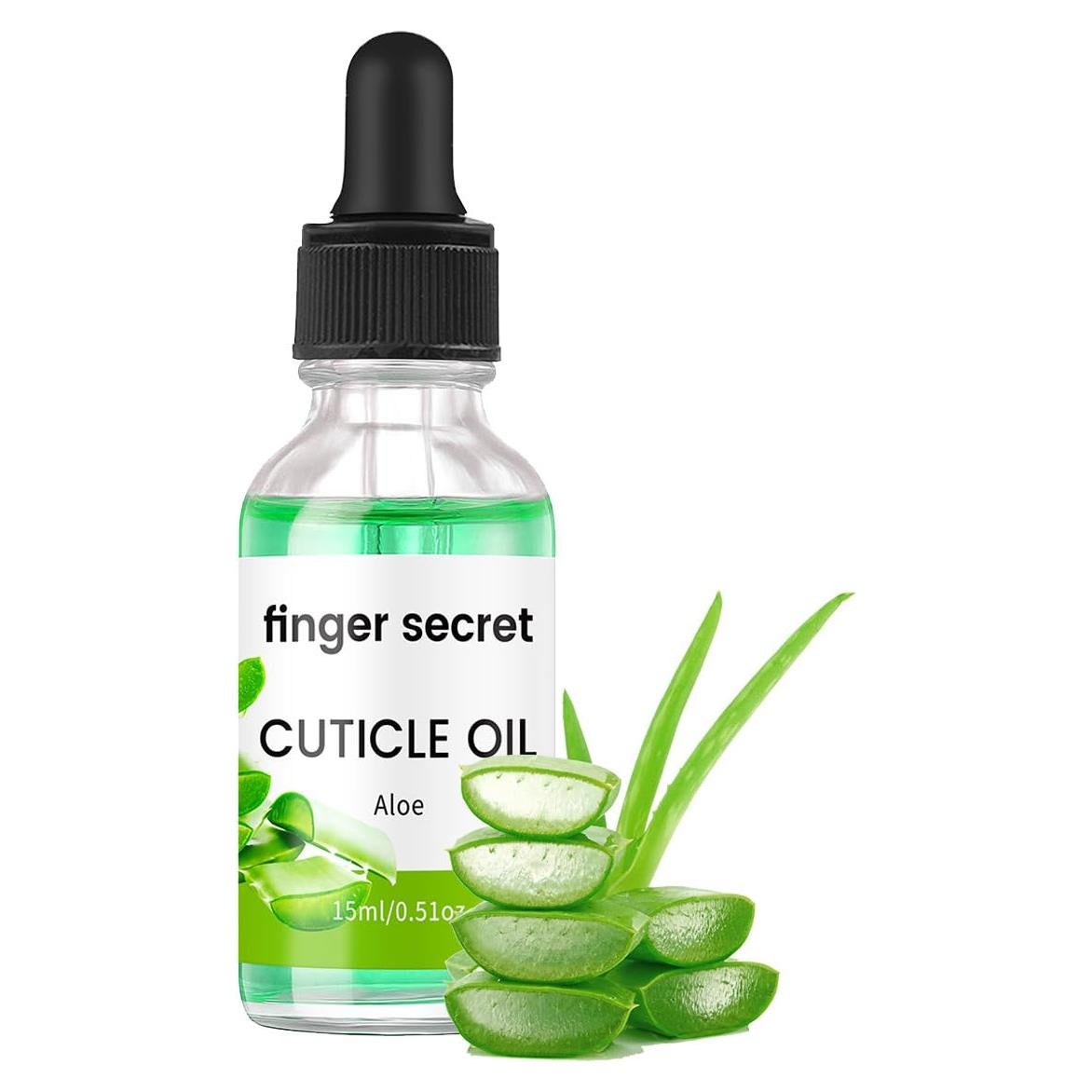 Aceite de Cutícula Finger Secret 15ml con Vitamina E y Aloe