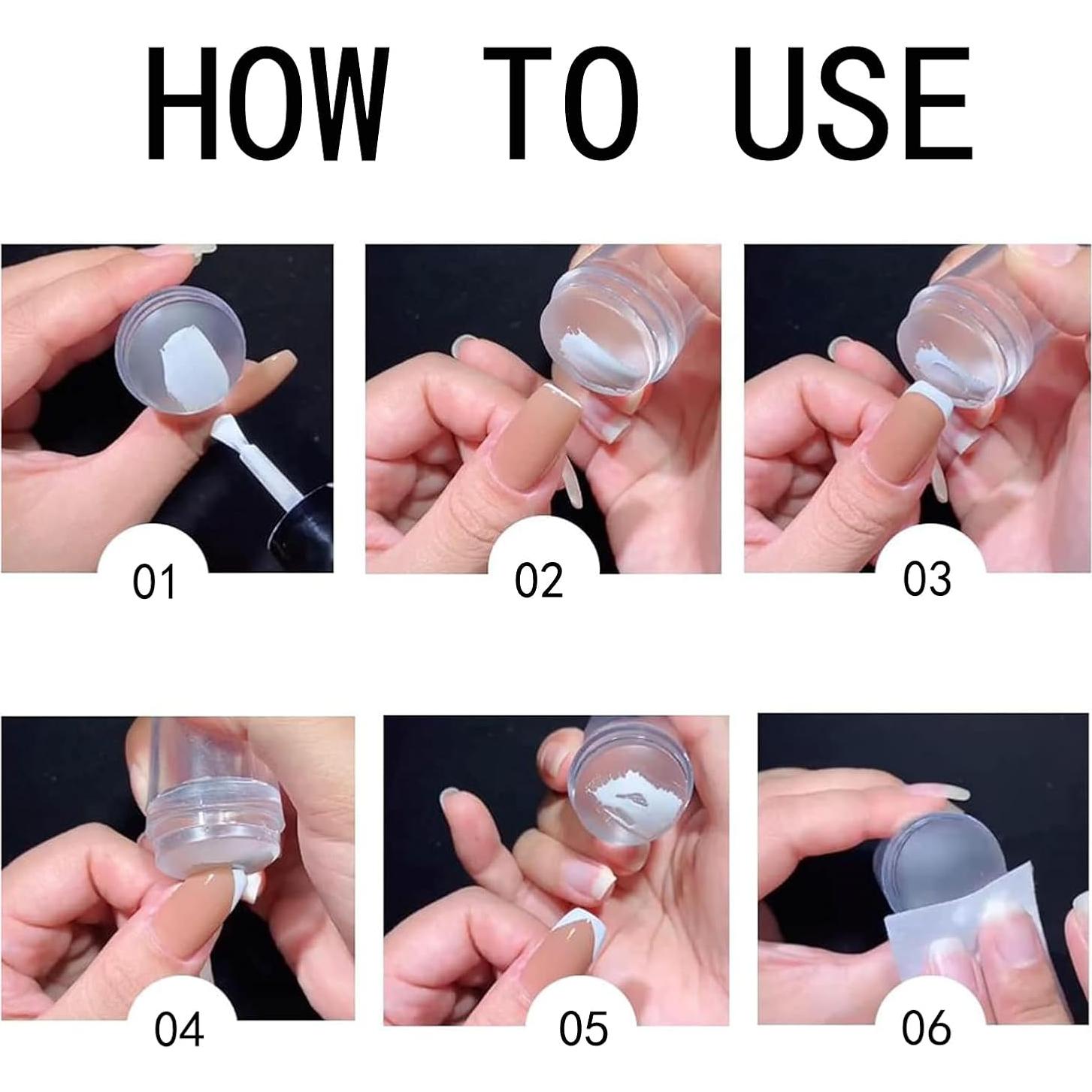 Kit de Sellador de Uñas de Doble Cara Vonrui - 2 Juegos