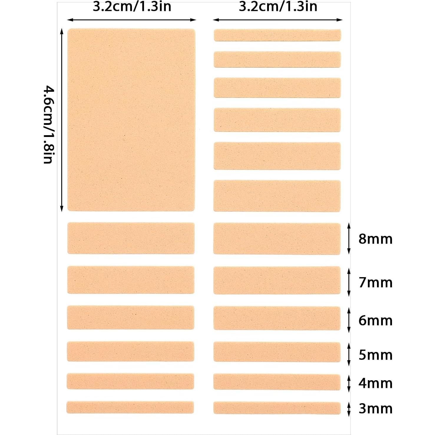 Juego de Ajustadores de Tamaño de Anillo WY LIGHTING 17 Pcs