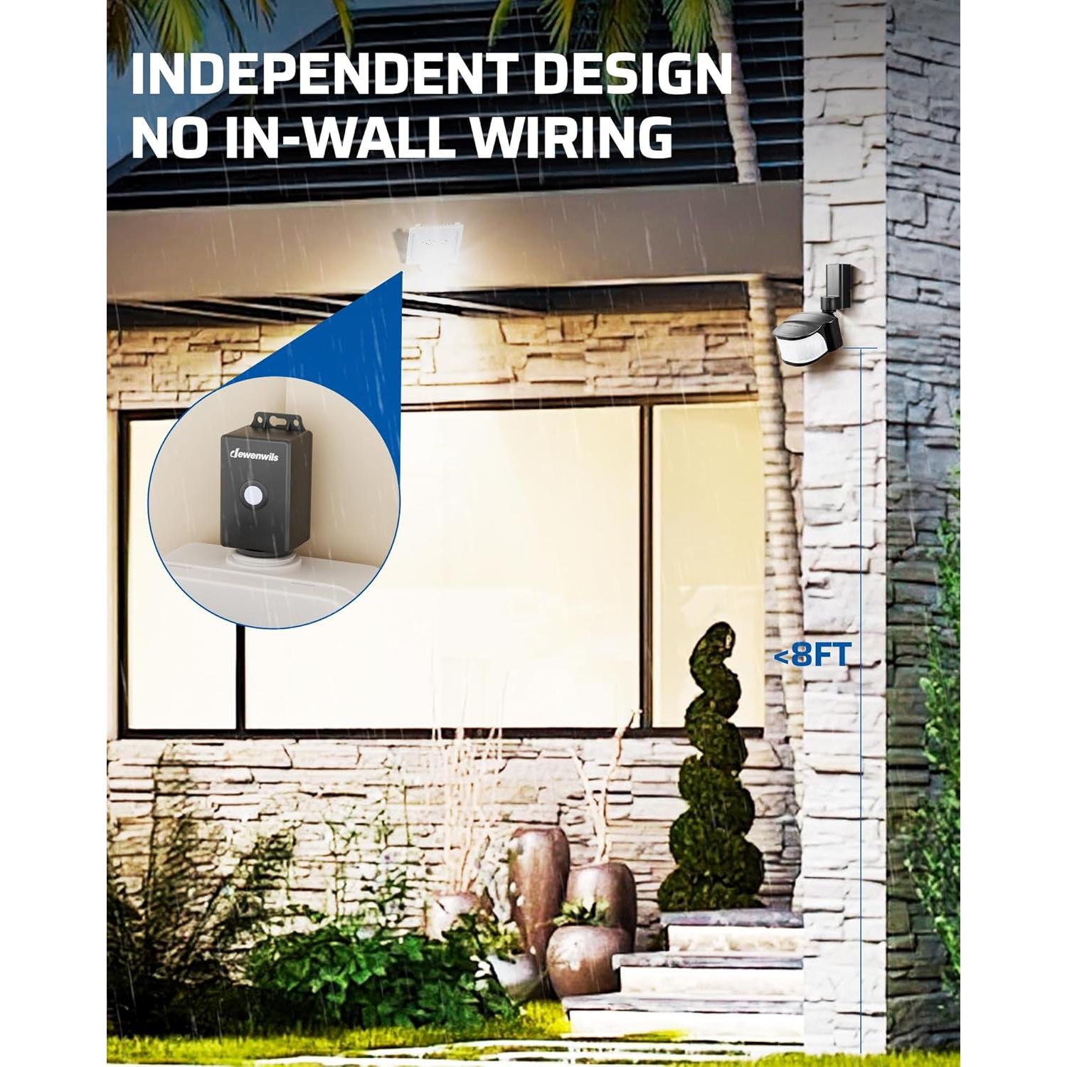 Interruptor de Luz con Sensor de Movimiento DEWENWILS 15m