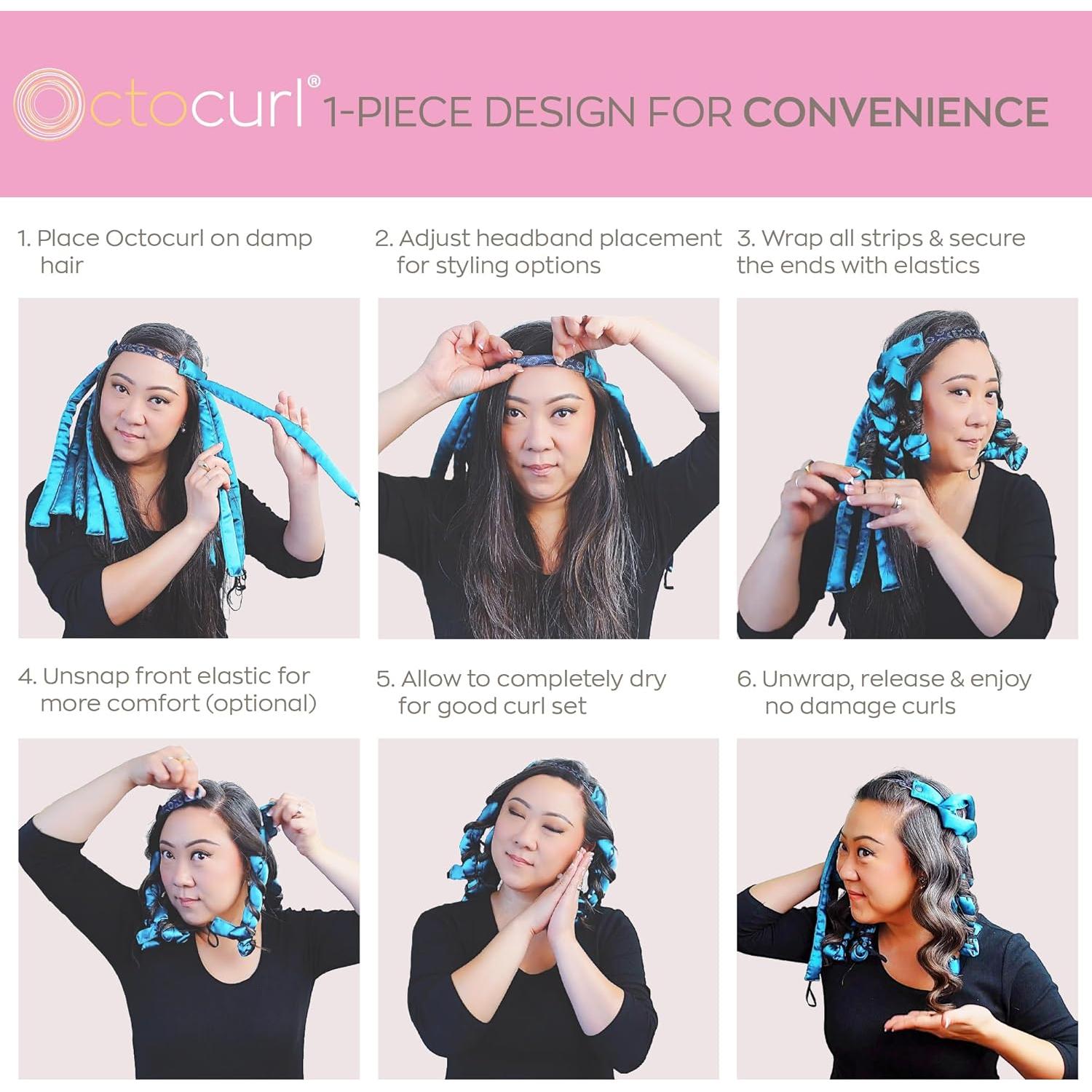 Rizador de Cabello Sin Calor Octocurl Savanna - Longitud Media