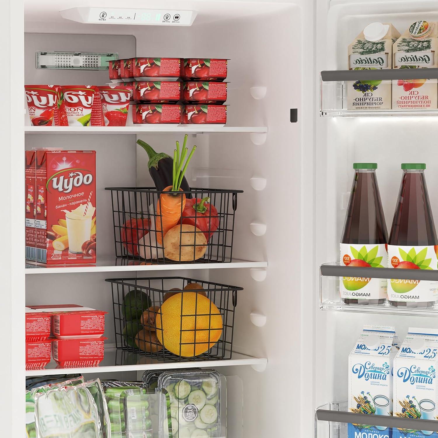 Cestas de Almacenamiento Colgantes MaraFansie 2 Pack Negro