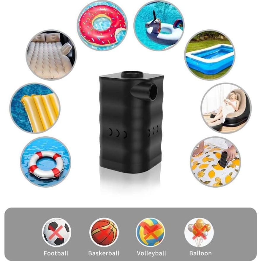 Bomba de Aire Eléctrica Woowind AP6, Inflador Portátil 6000mAh