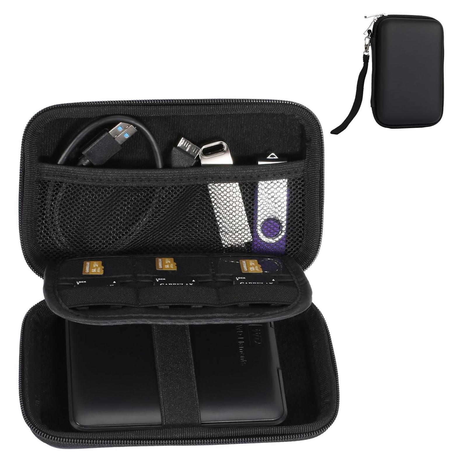 Funda Impermeable Doble Capa Garrulax para Disco Duro 2.5"