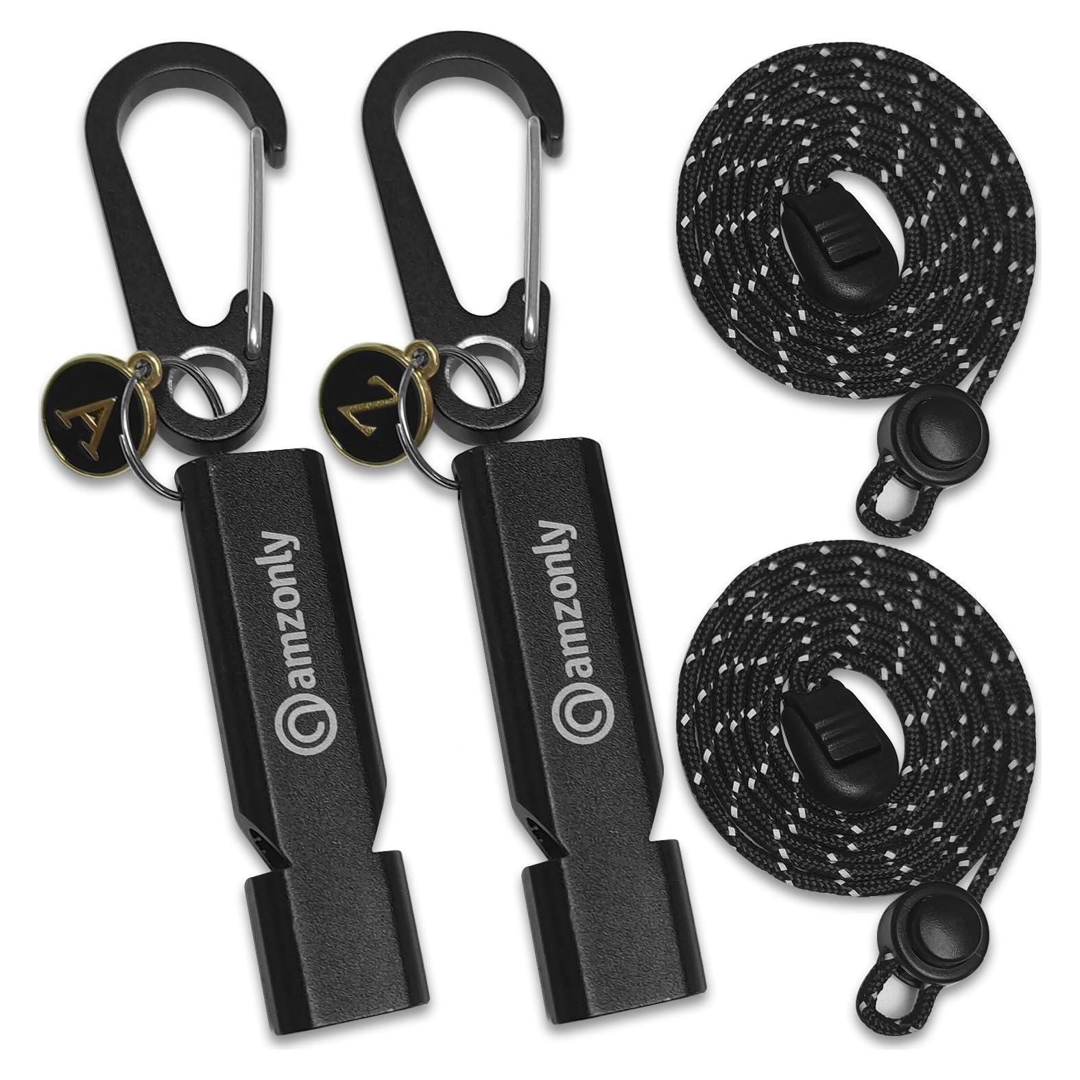 Silbatos de Emergencia Amzonly A206-02BB 120dB 2 Piezas