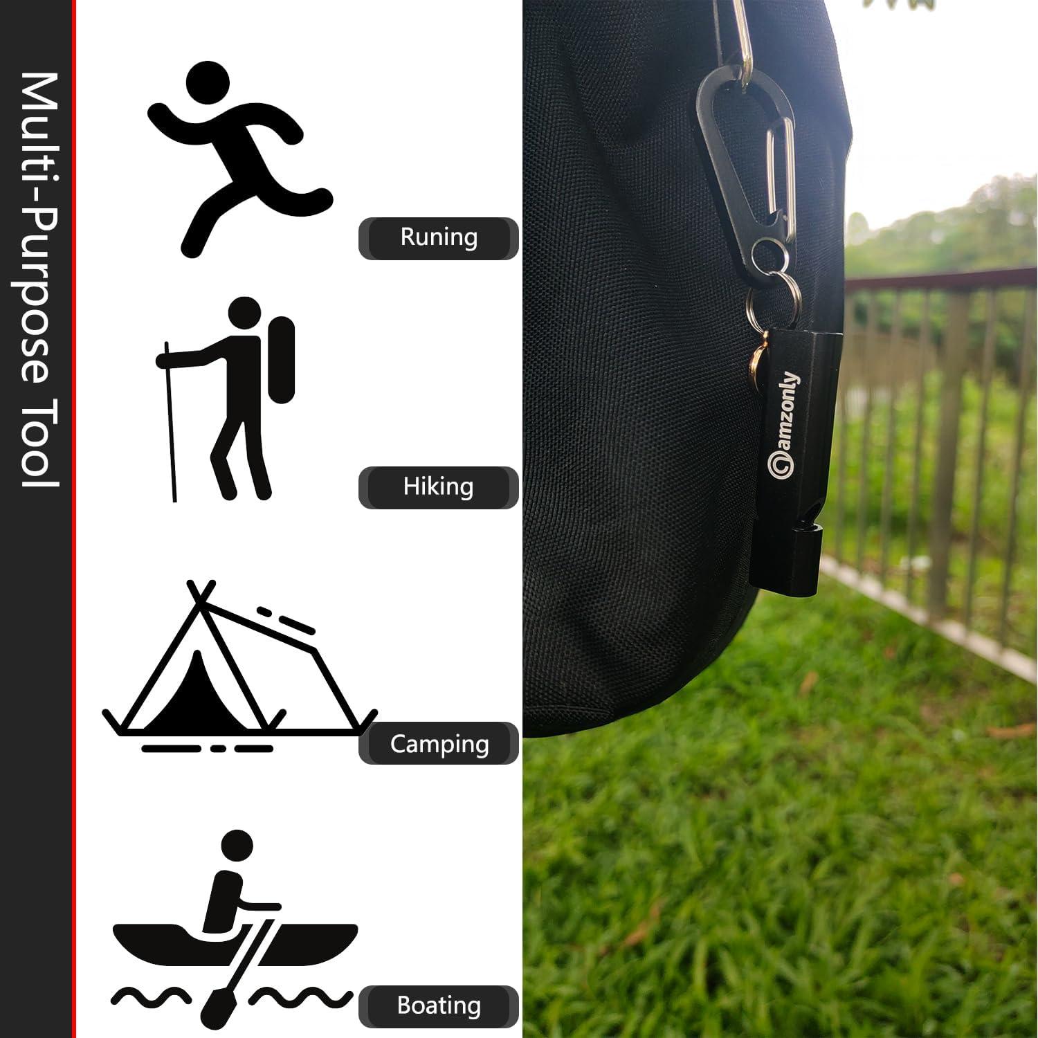 Silbatos de Emergencia Amzonly A206-02BB 120dB 2 Piezas