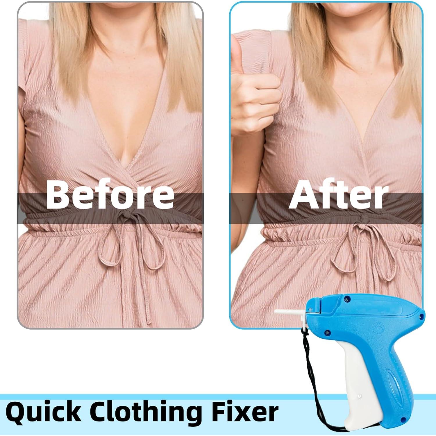 Kit Pistola de Puntadas Finas Mini SGMM5 Azul - 6 Agujas y 1000 Sujetadores