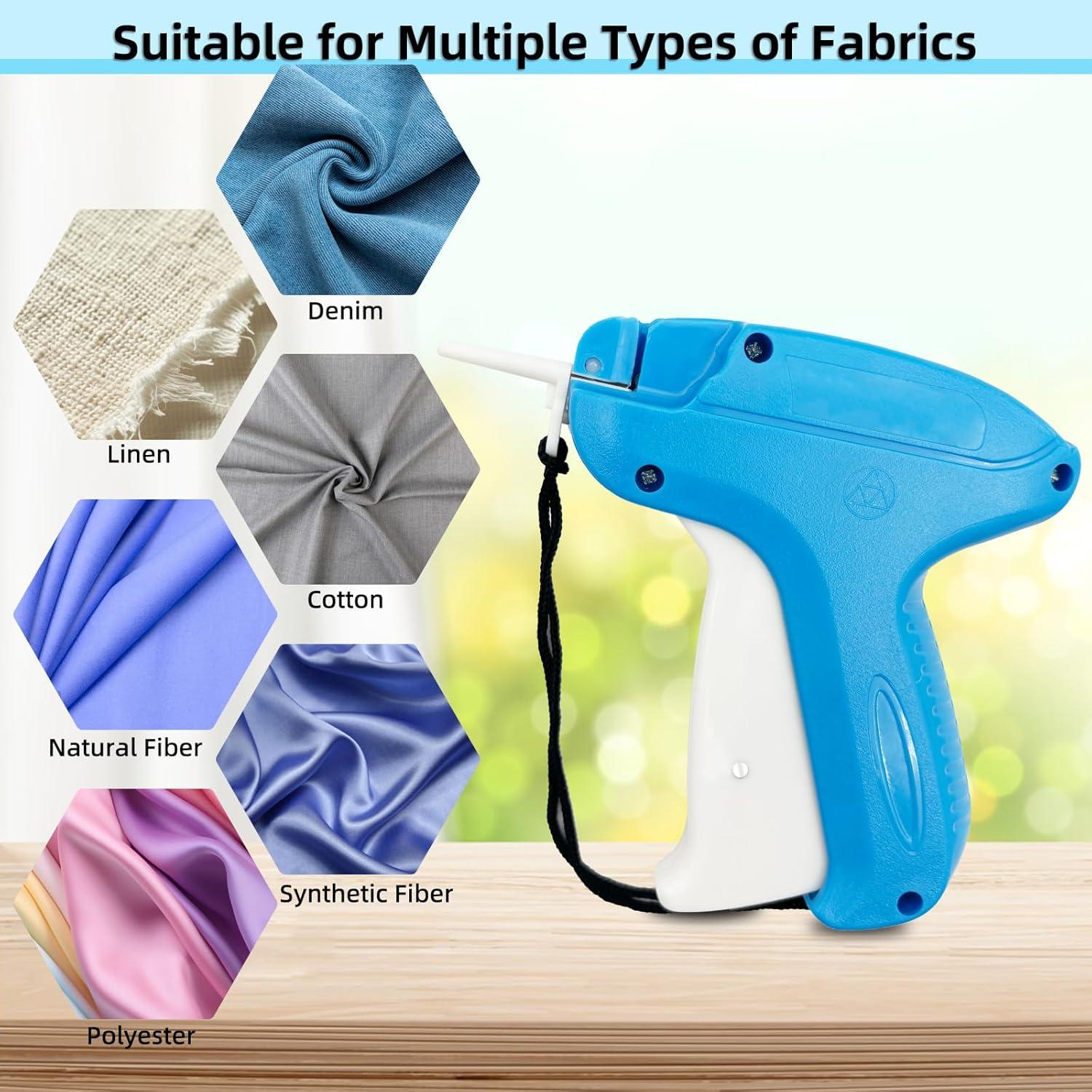 Kit Pistola de Puntadas Finas Mini SGMM5 Azul - 6 Agujas y 1000 Sujetadores