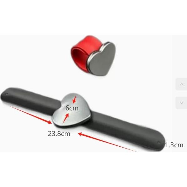 Soporte Magnético para Alfileres ASEANAO - Corazón Negro