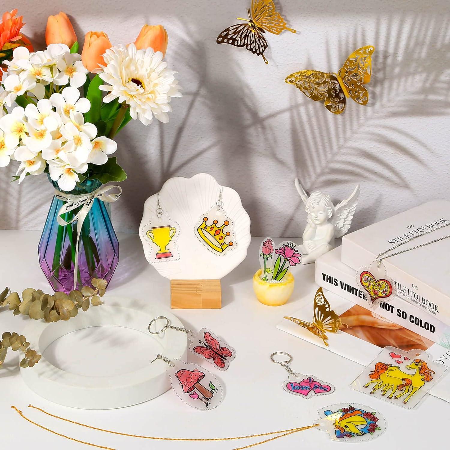 Hojas de Plástico Encogible Cridoz 18 Piezas 20x14.5cm