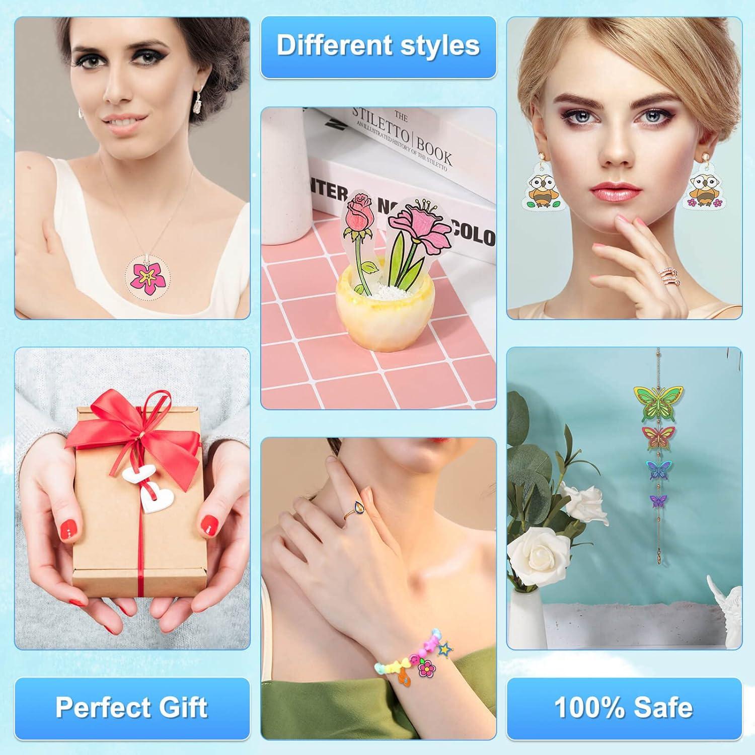 Hojas de Plástico Encogible Cridoz 18 Piezas 20x14.5cm