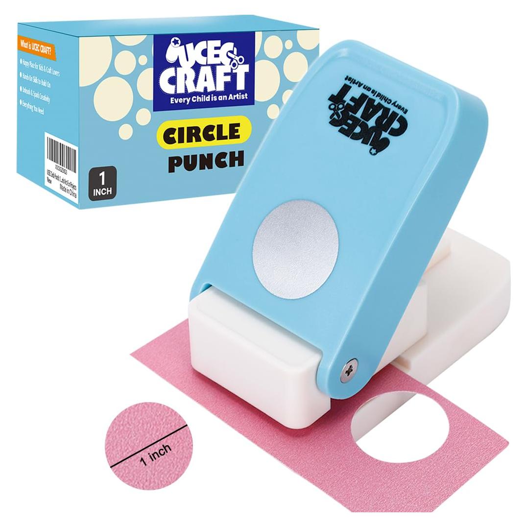 Perforadora de Círculo UCEC 2.54 cm para Manualidades