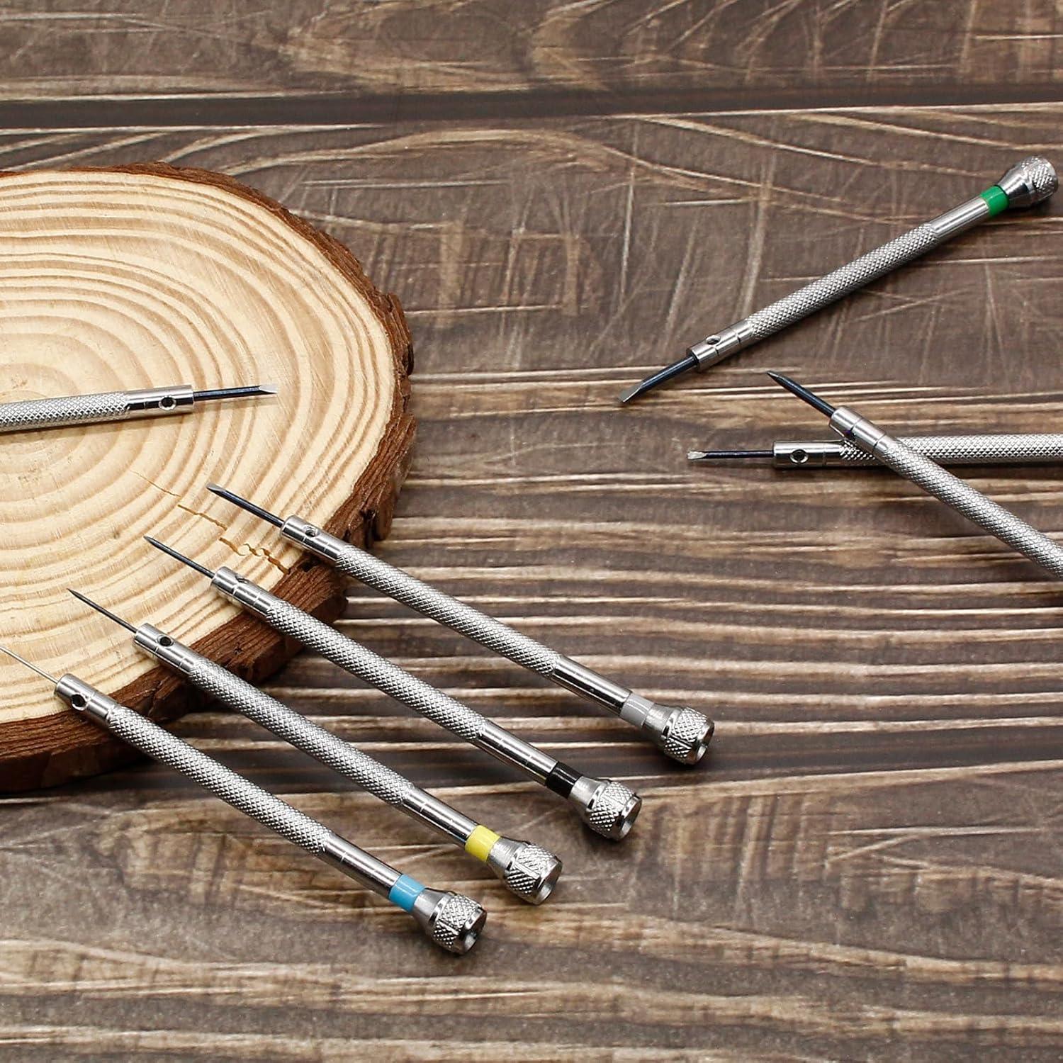 Juego de Destornilladores de Precisión Hordion 8 Piezas 0.6-2mm