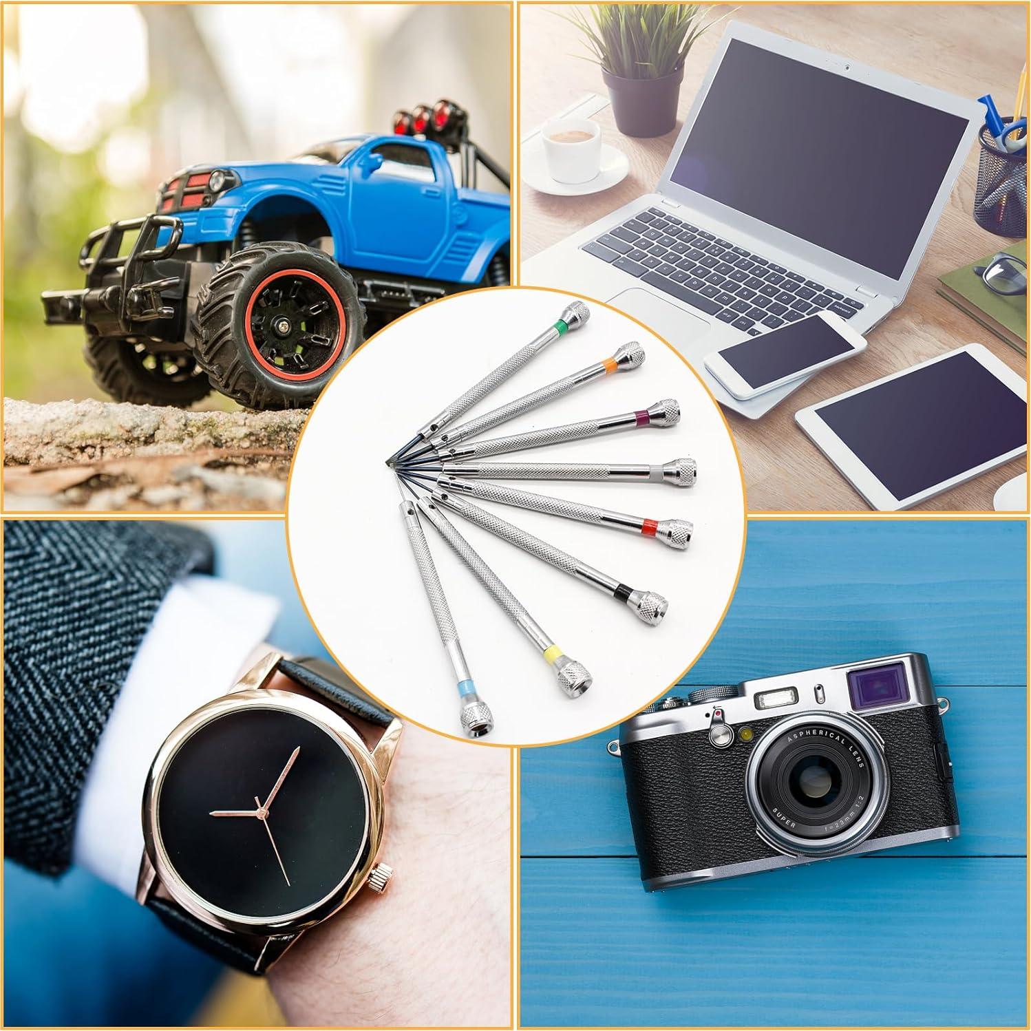 Juego de Destornilladores de Precisión Hordion 8 Piezas 0.6-2mm