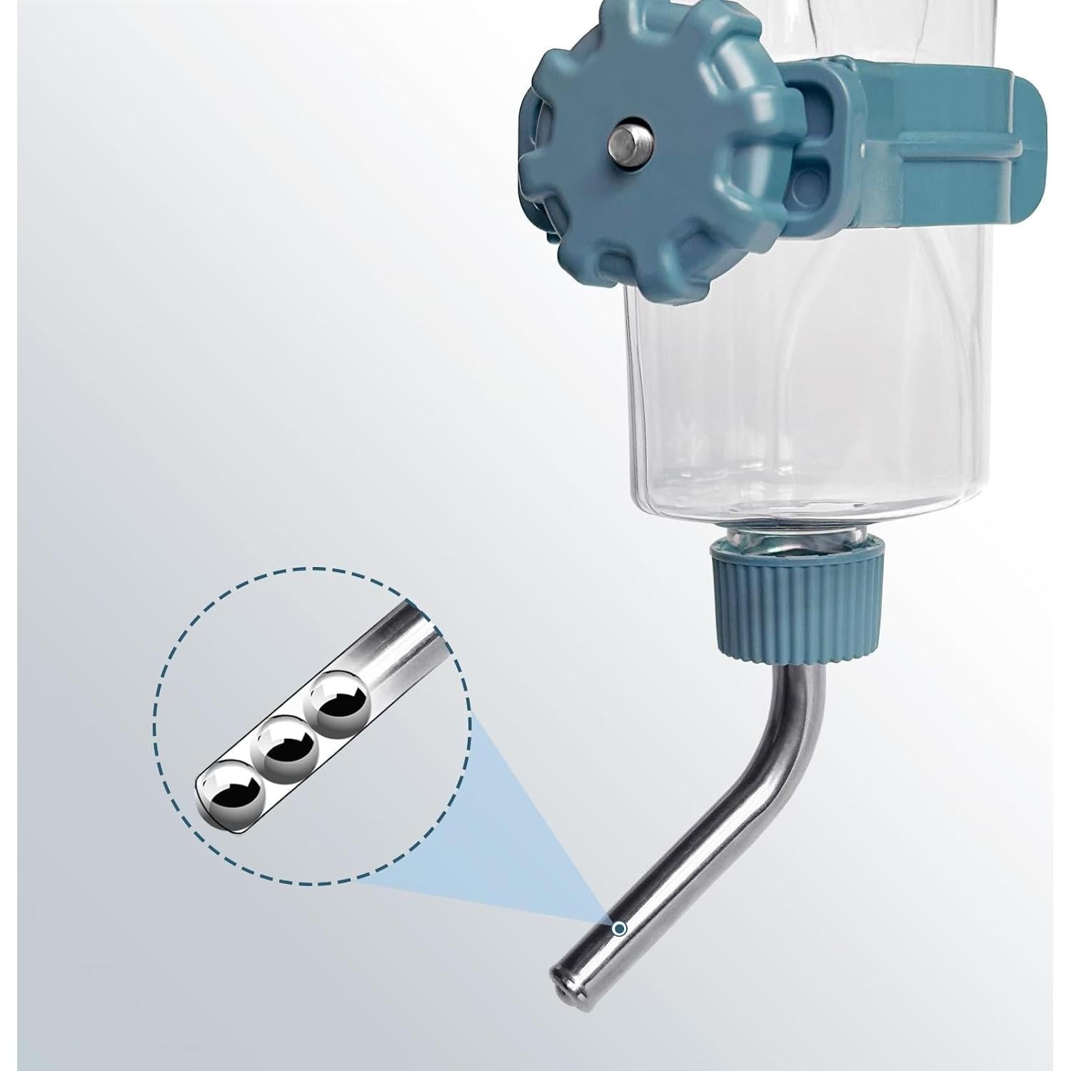 Botella de Agua Sin Goteo LOS ANDES 155ml para Hámsters