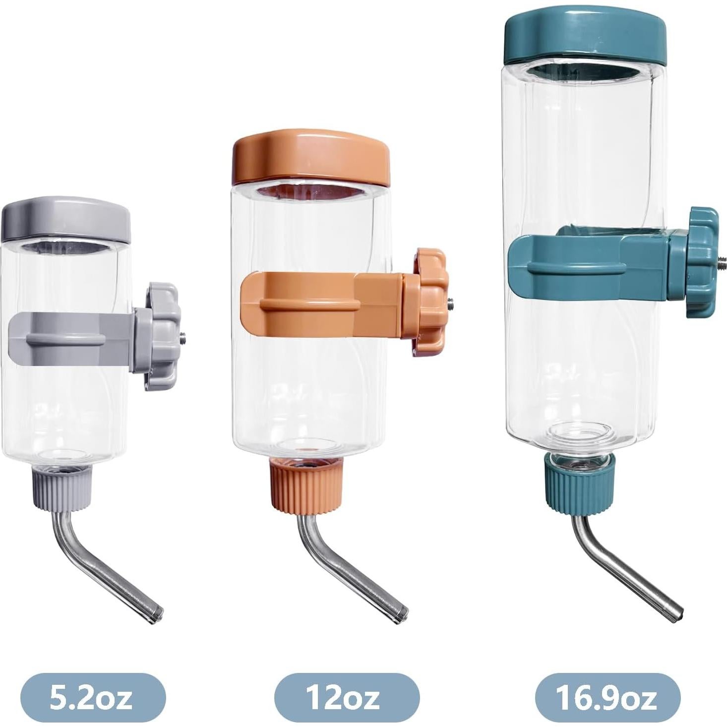 Botella de Agua Sin Goteo LOS ANDES 155ml para Hámsters