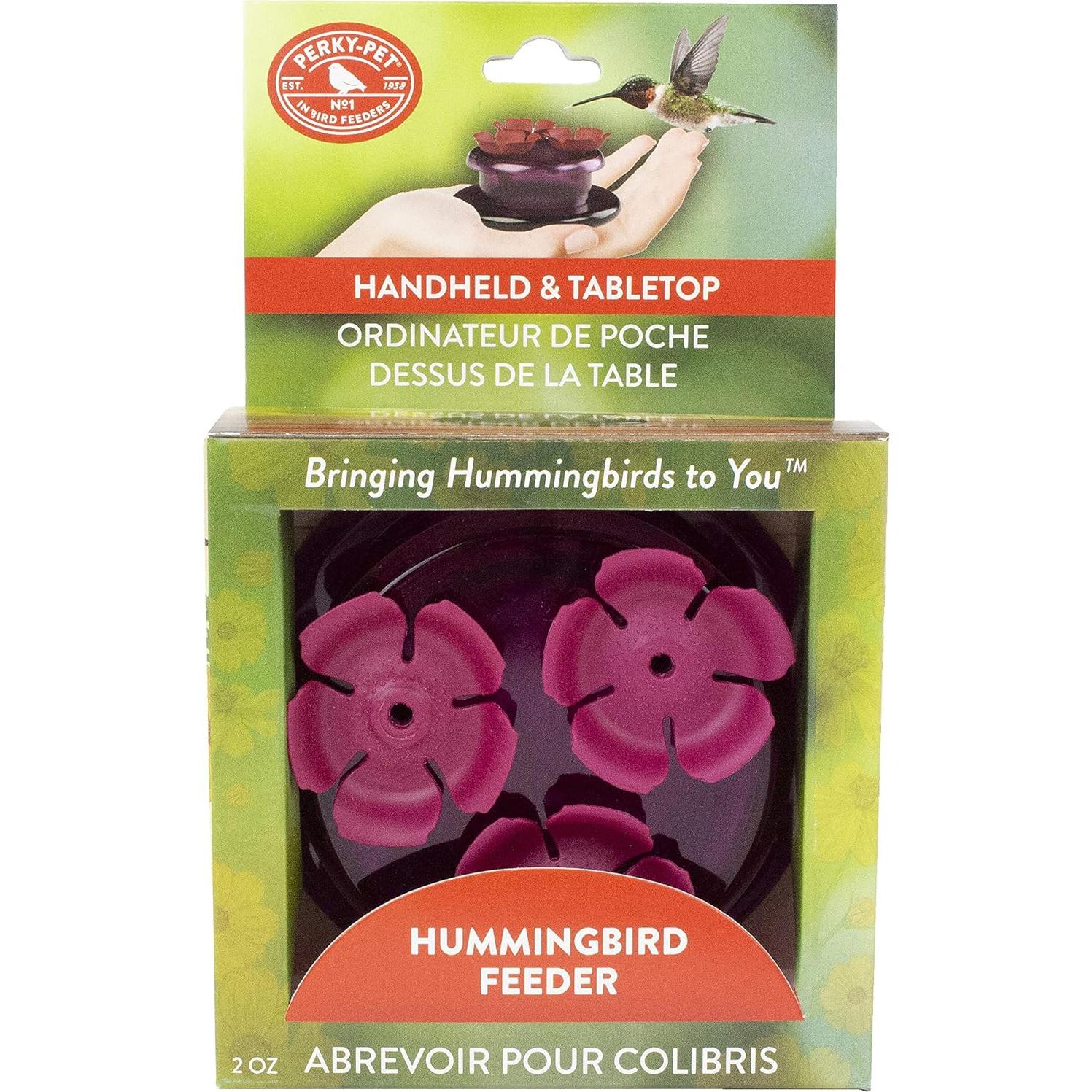 Alimentador de Colibríes de Mano y Mesa Perky-Pet 9100 - 59 ml