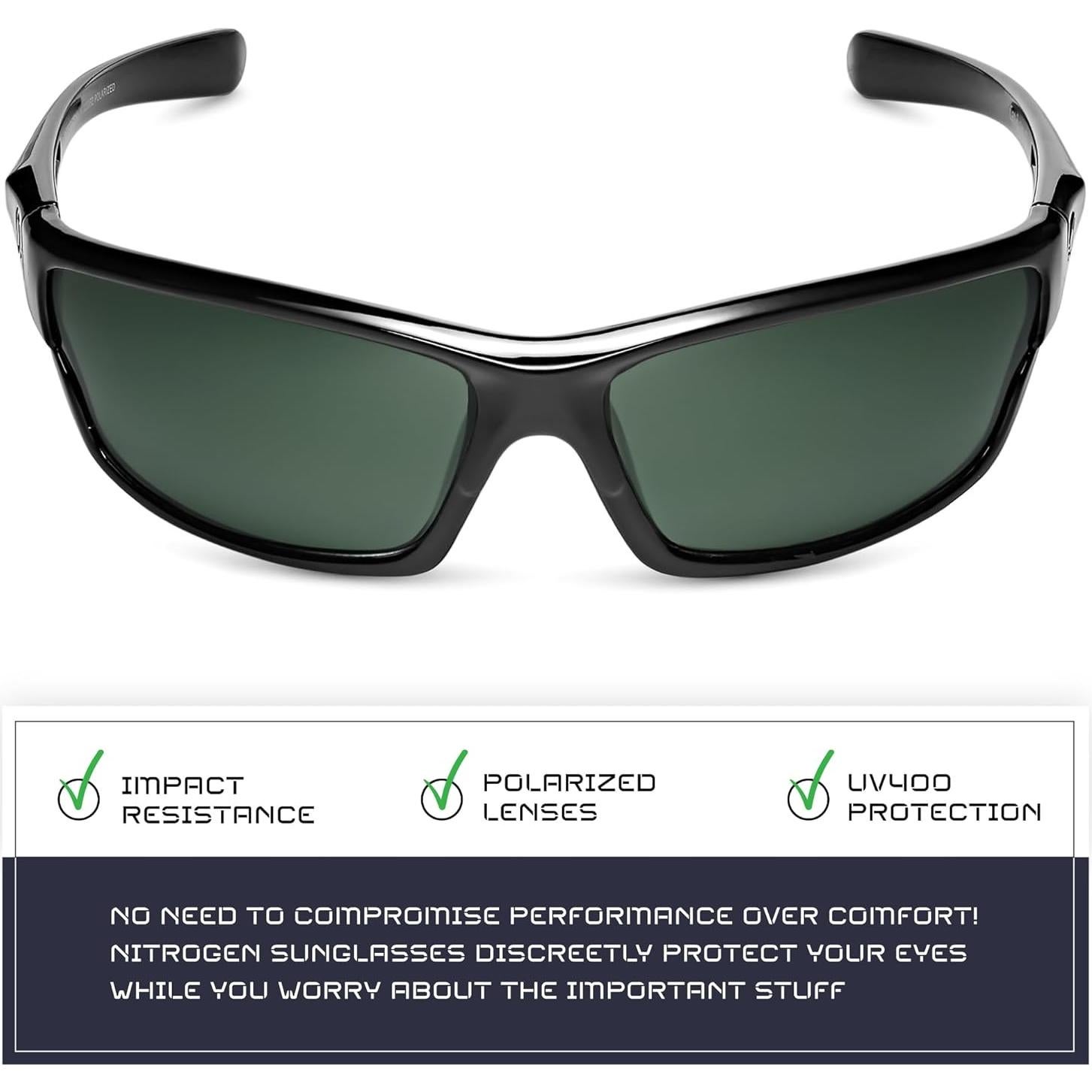 Gafas de sol deportivas Nitrogen polarizadas UV400 unisex