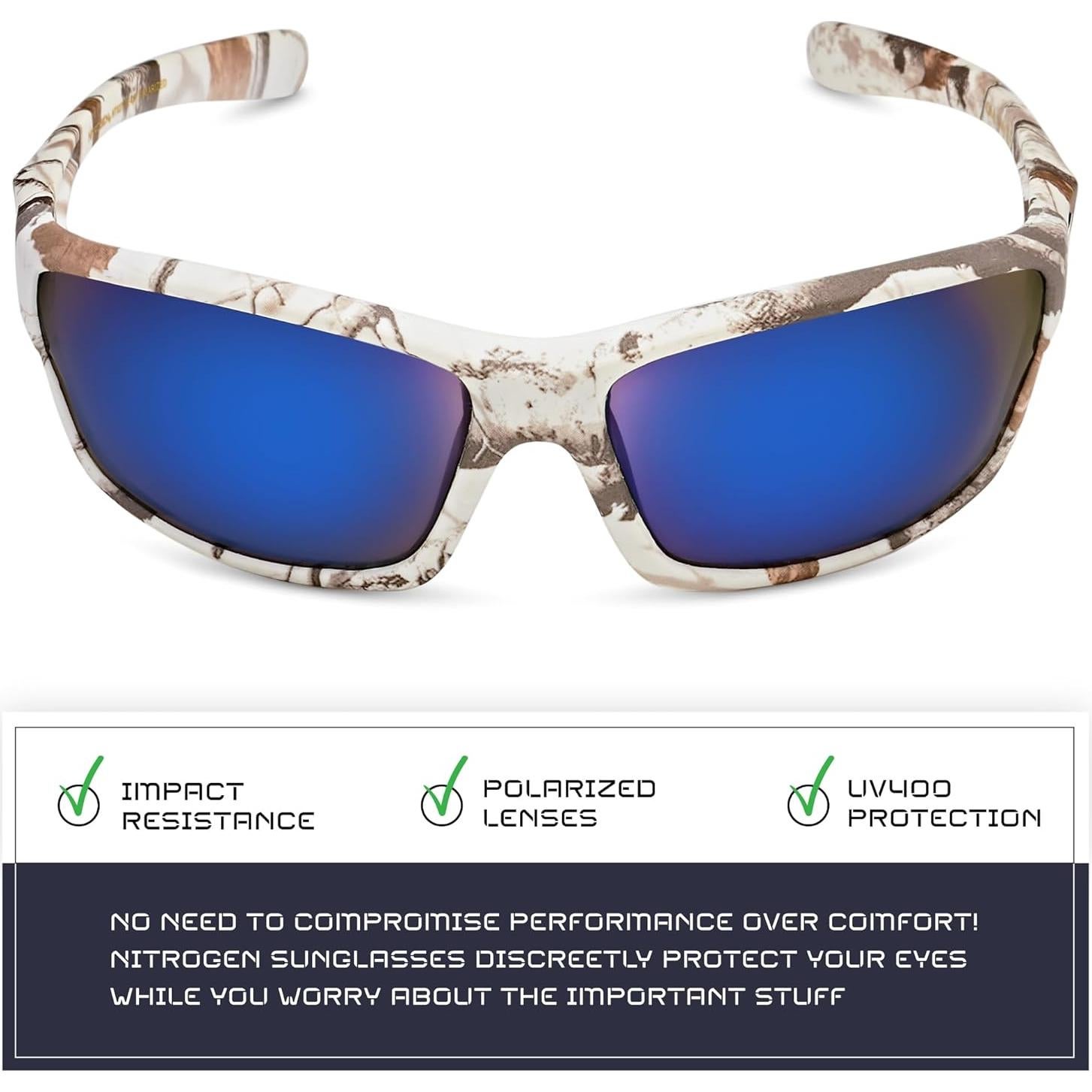 Gafas de sol deportivas Nitrogen polarizadas UV400 unisex