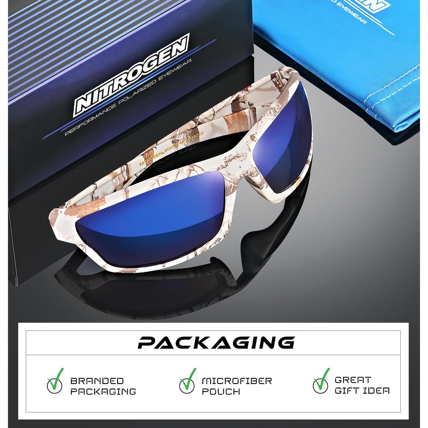 Gafas de sol deportivas Nitrogen polarizadas UV400 unisex