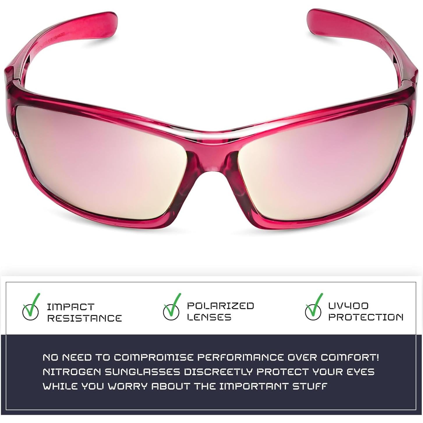 Gafas de sol deportivas Nitrogen polarizadas UV400 unisex