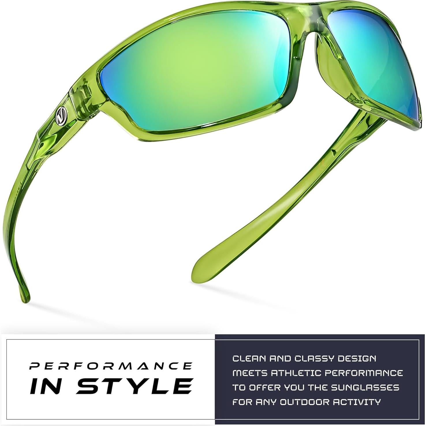 Gafas de sol deportivas Nitrogen polarizadas UV400 unisex