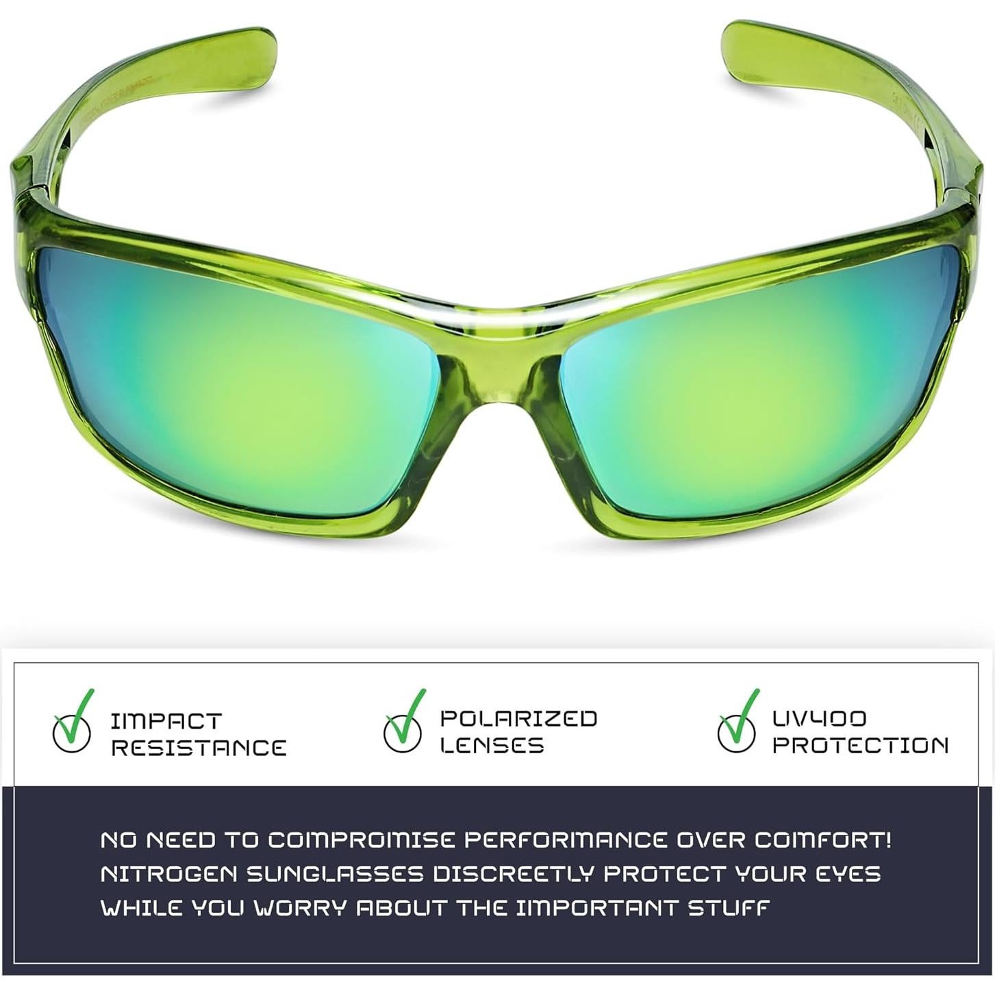 Gafas de sol deportivas Nitrogen polarizadas UV400 unisex