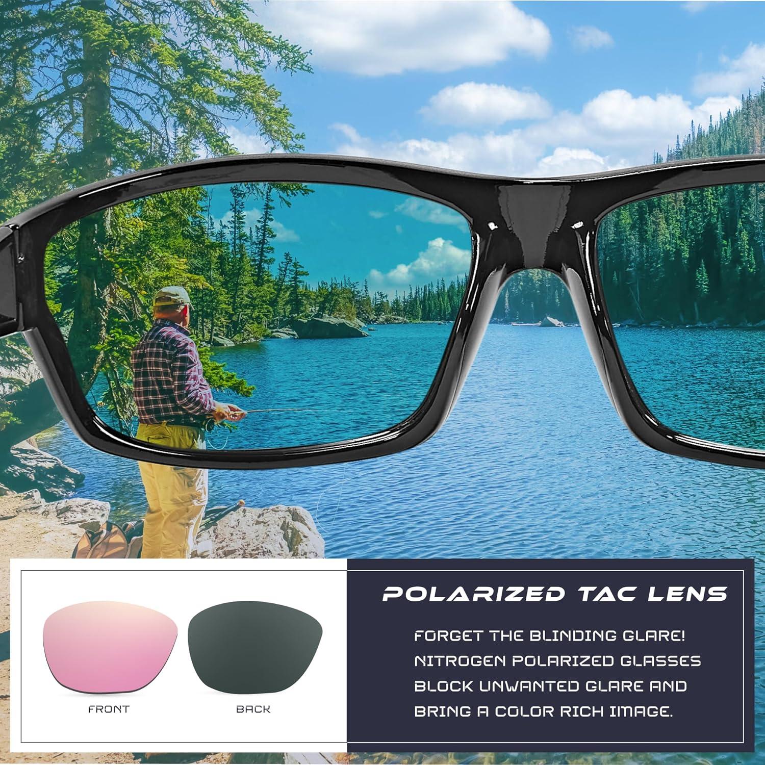 Gafas de sol deportivas Nitrogen polarizadas UV400 unisex