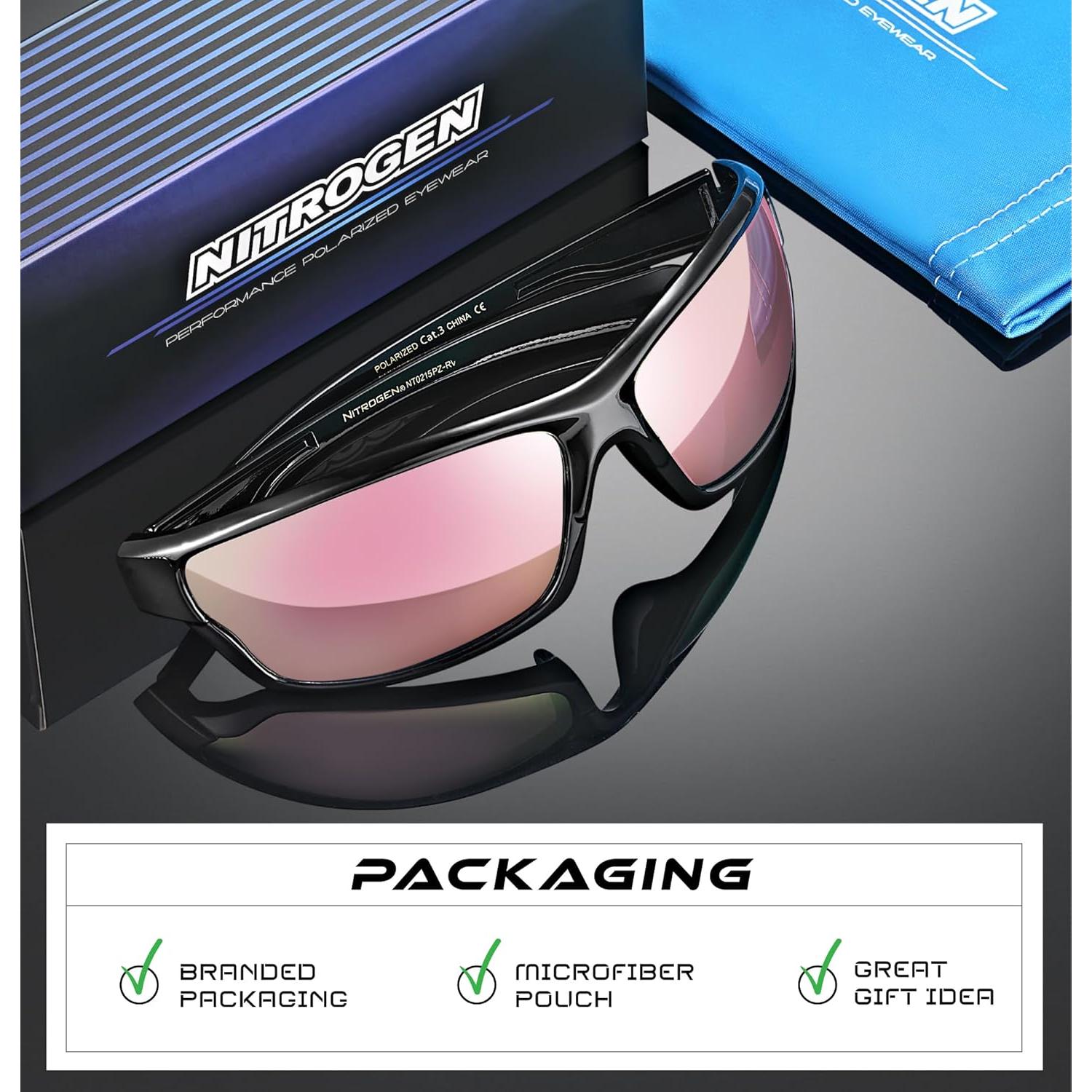 Gafas de sol deportivas Nitrogen polarizadas UV400 unisex