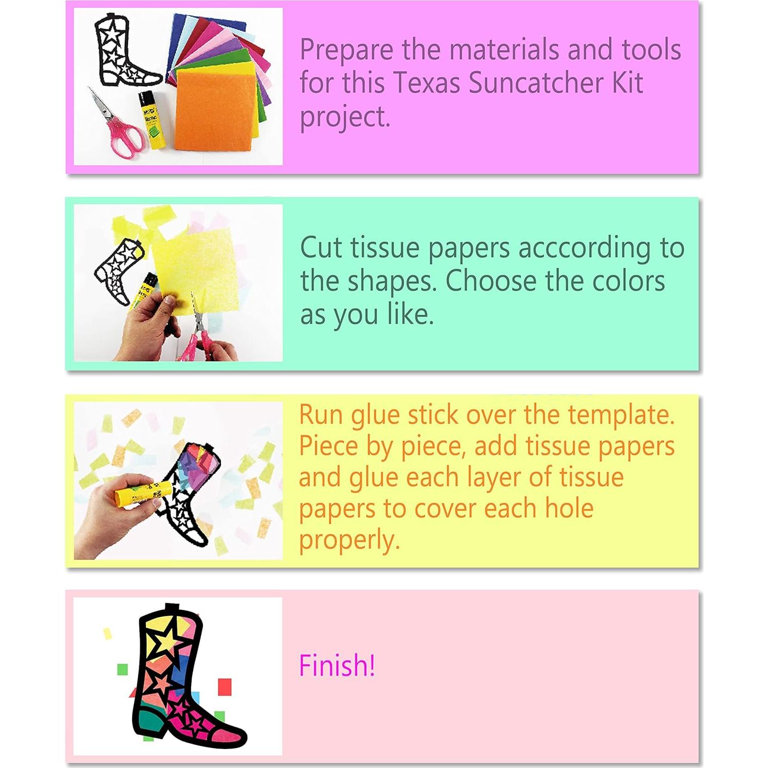 Kit de Manualidades VHALE Cazadores de Sol Texas - 9 Piezas