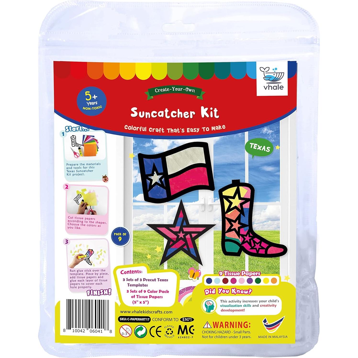 Kit de Manualidades VHALE Cazadores de Sol Texas - 9 Piezas