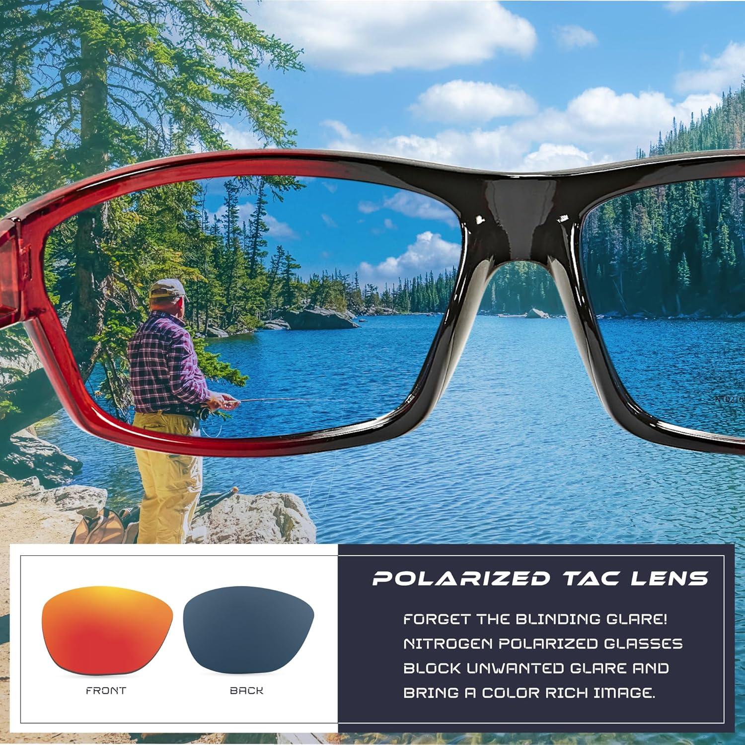 Gafas de sol deportivas Nitrogen polarizadas UV400 unisex