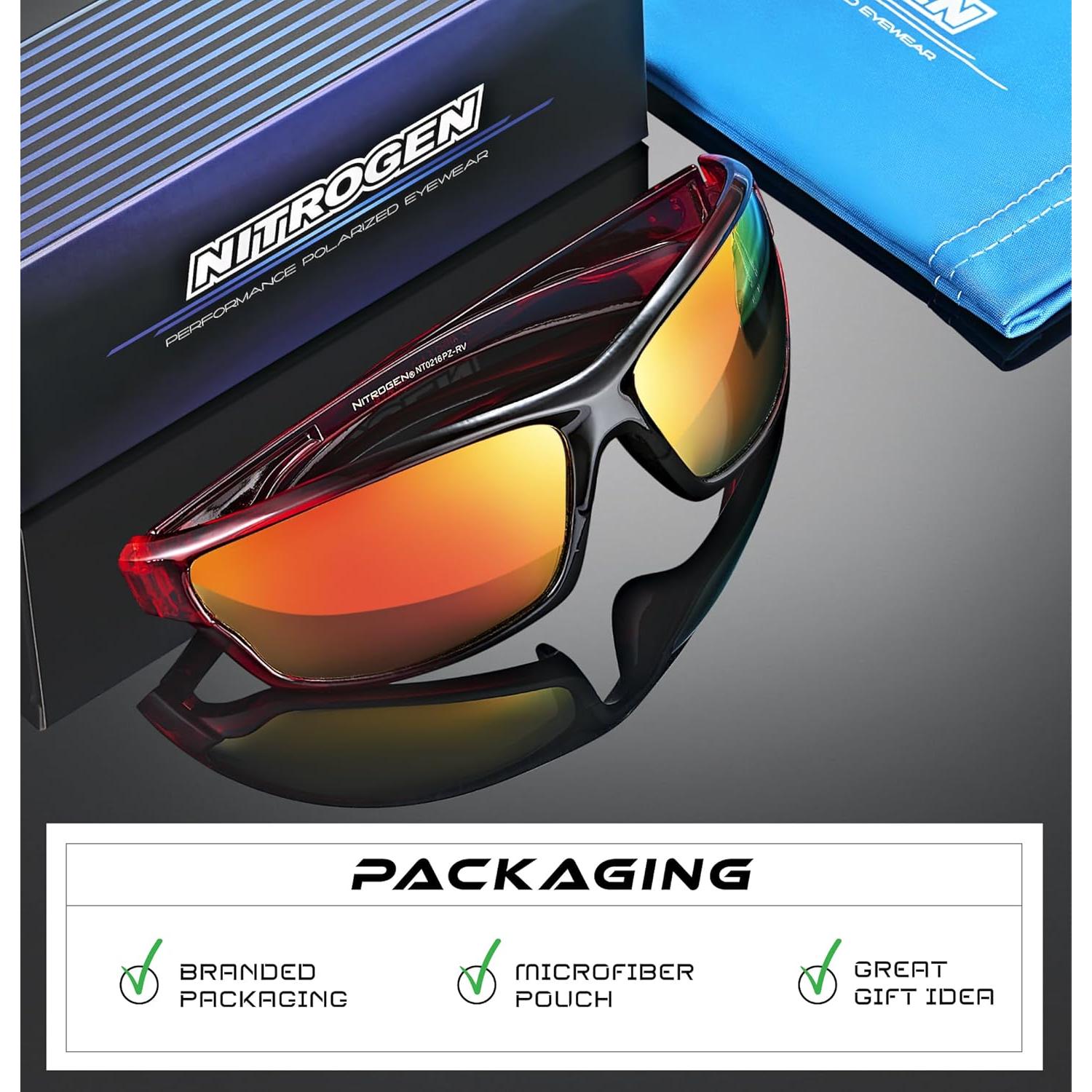 Gafas de sol deportivas Nitrogen polarizadas UV400 unisex