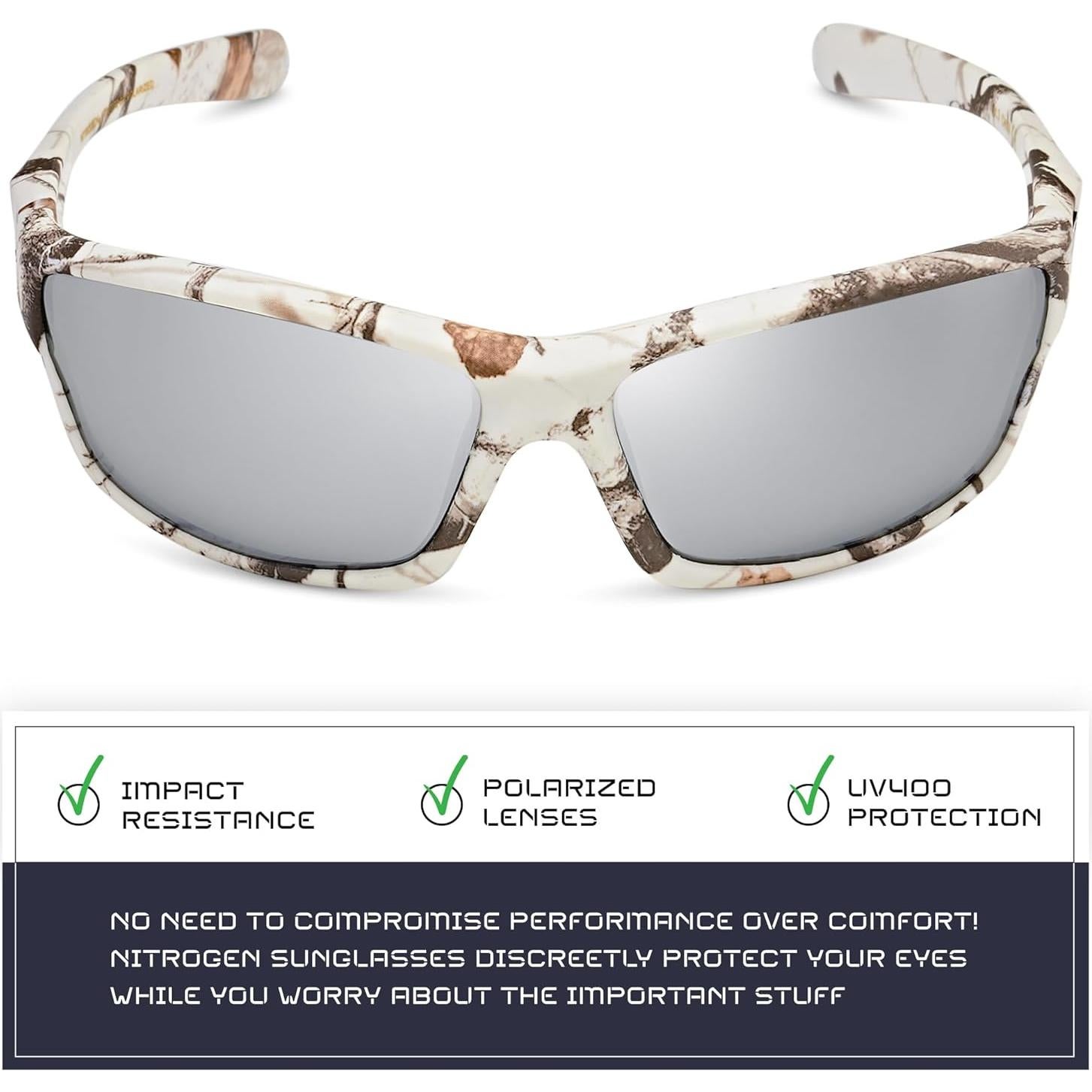 Gafas de sol deportivas Nitrogen polarizadas UV400 unisex