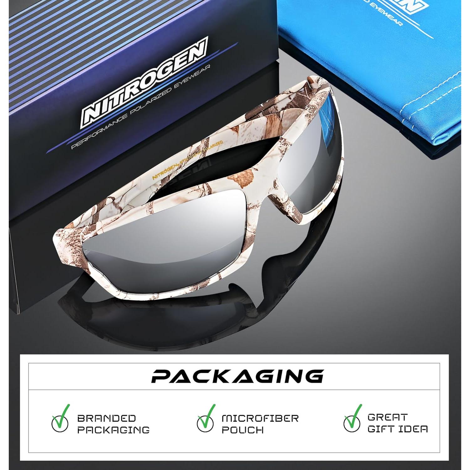 Gafas de sol deportivas Nitrogen polarizadas UV400 unisex