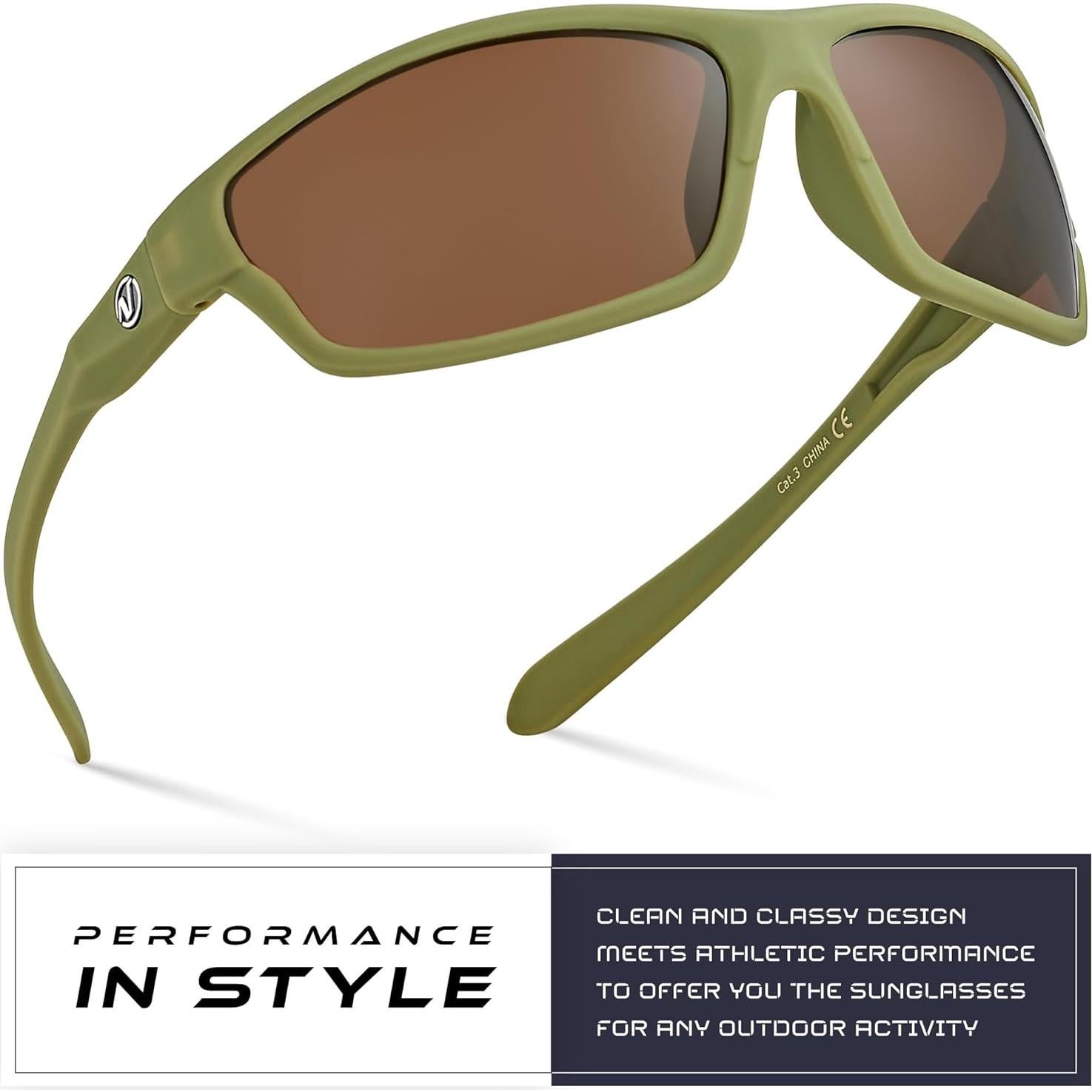 Gafas de sol deportivas Nitrogen polarizadas UV400 unisex