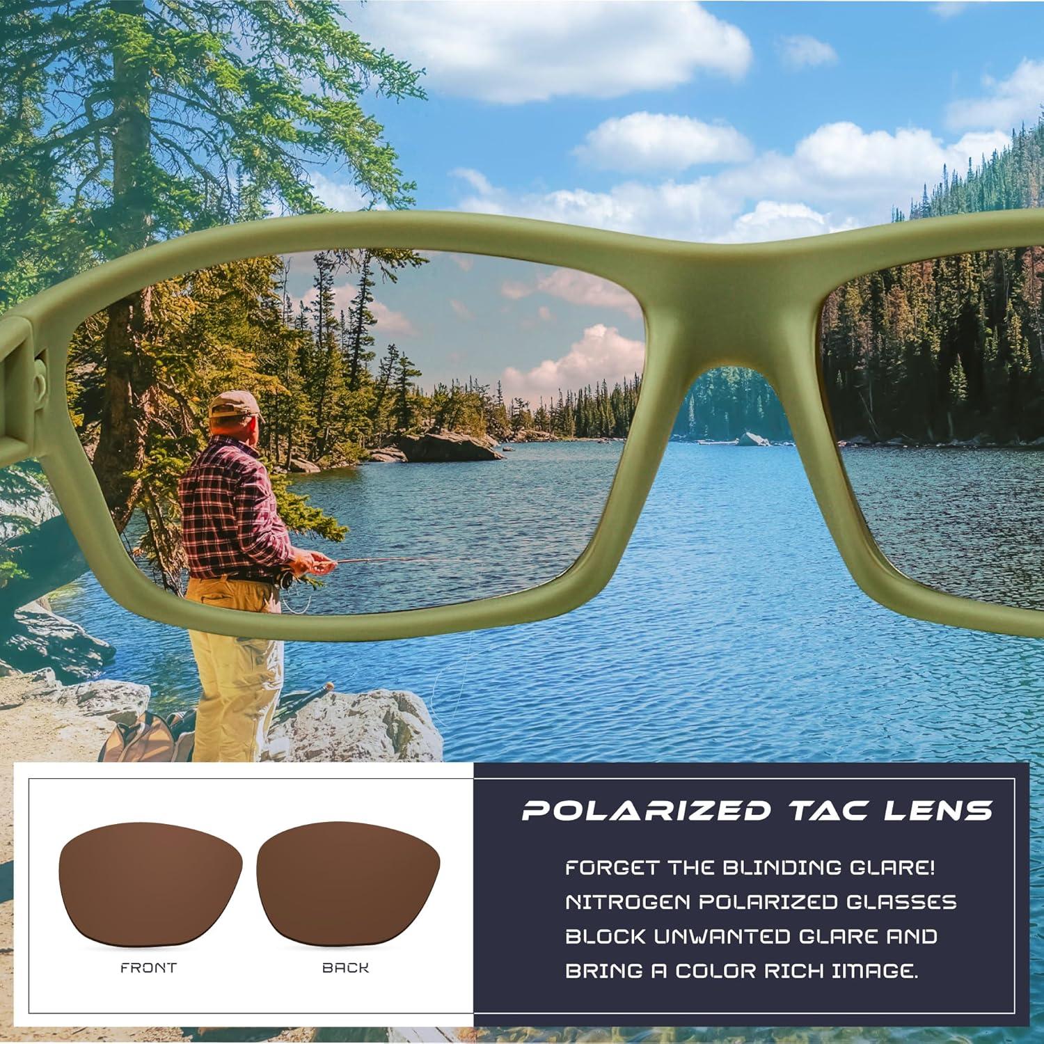 Gafas de sol deportivas Nitrogen polarizadas UV400 unisex