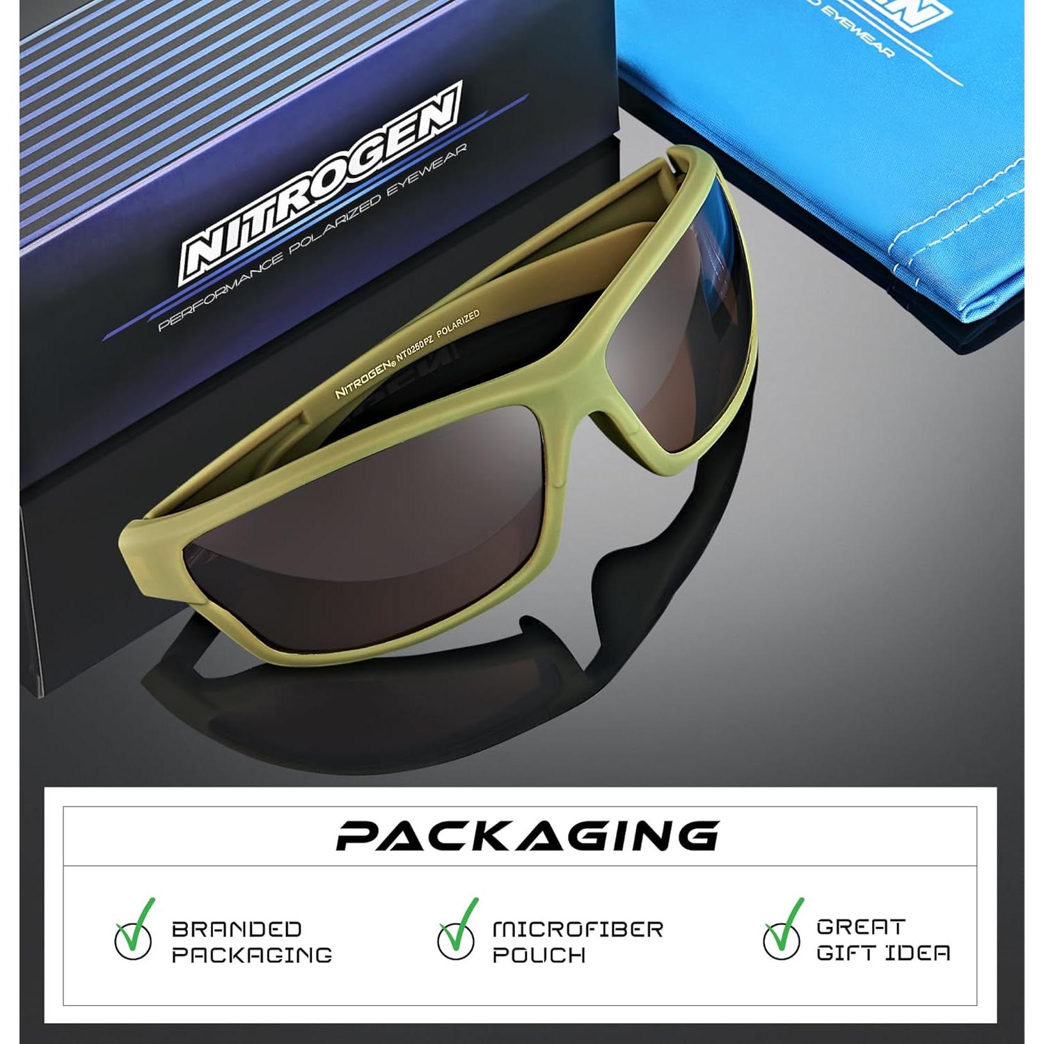 Gafas de sol deportivas Nitrogen polarizadas UV400 unisex