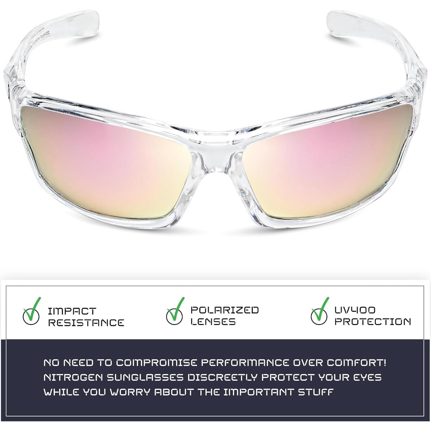 Gafas de sol deportivas Nitrogen polarizadas UV400 unisex