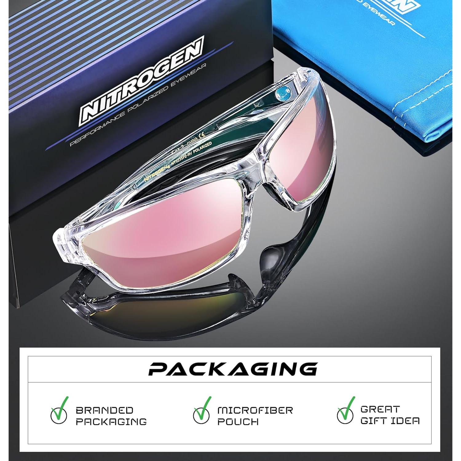 Gafas de sol deportivas Nitrogen polarizadas UV400 unisex