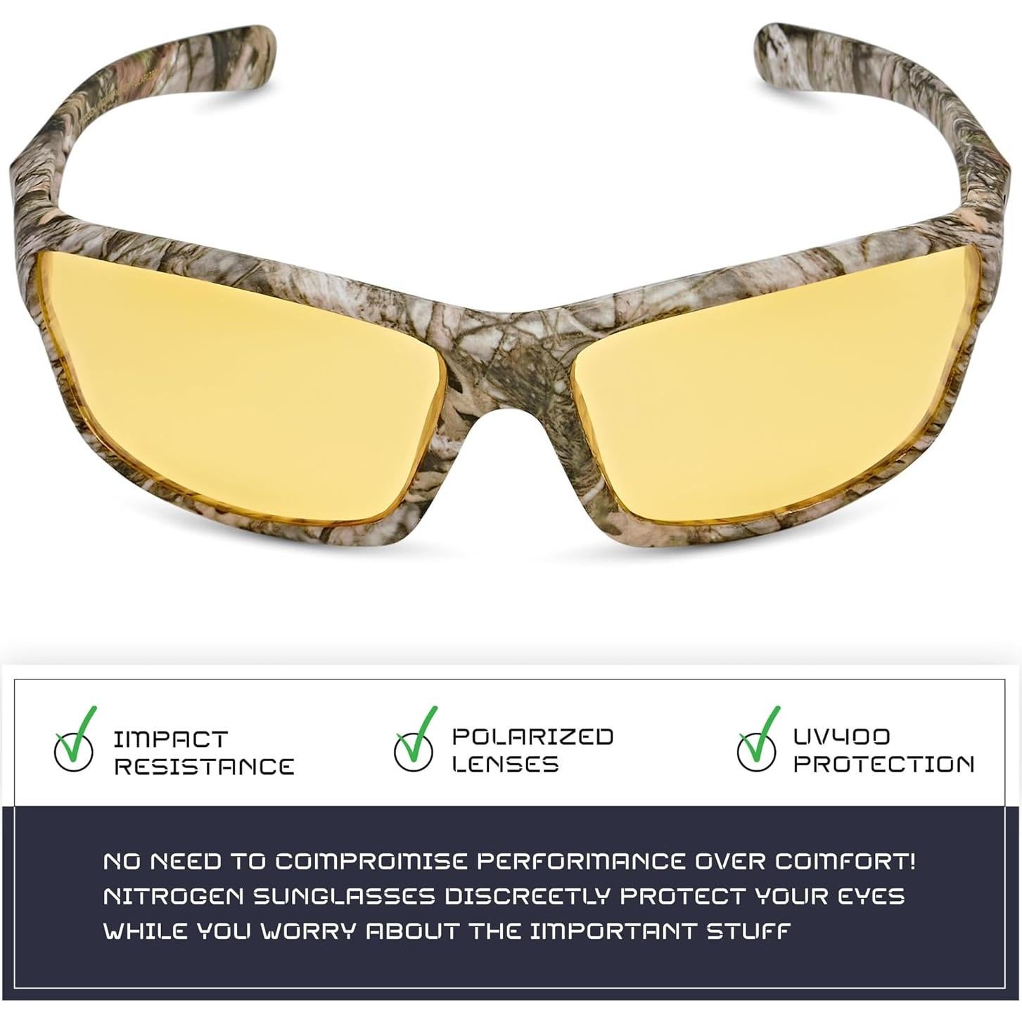 Gafas de sol deportivas Nitrogen polarizadas UV400 unisex