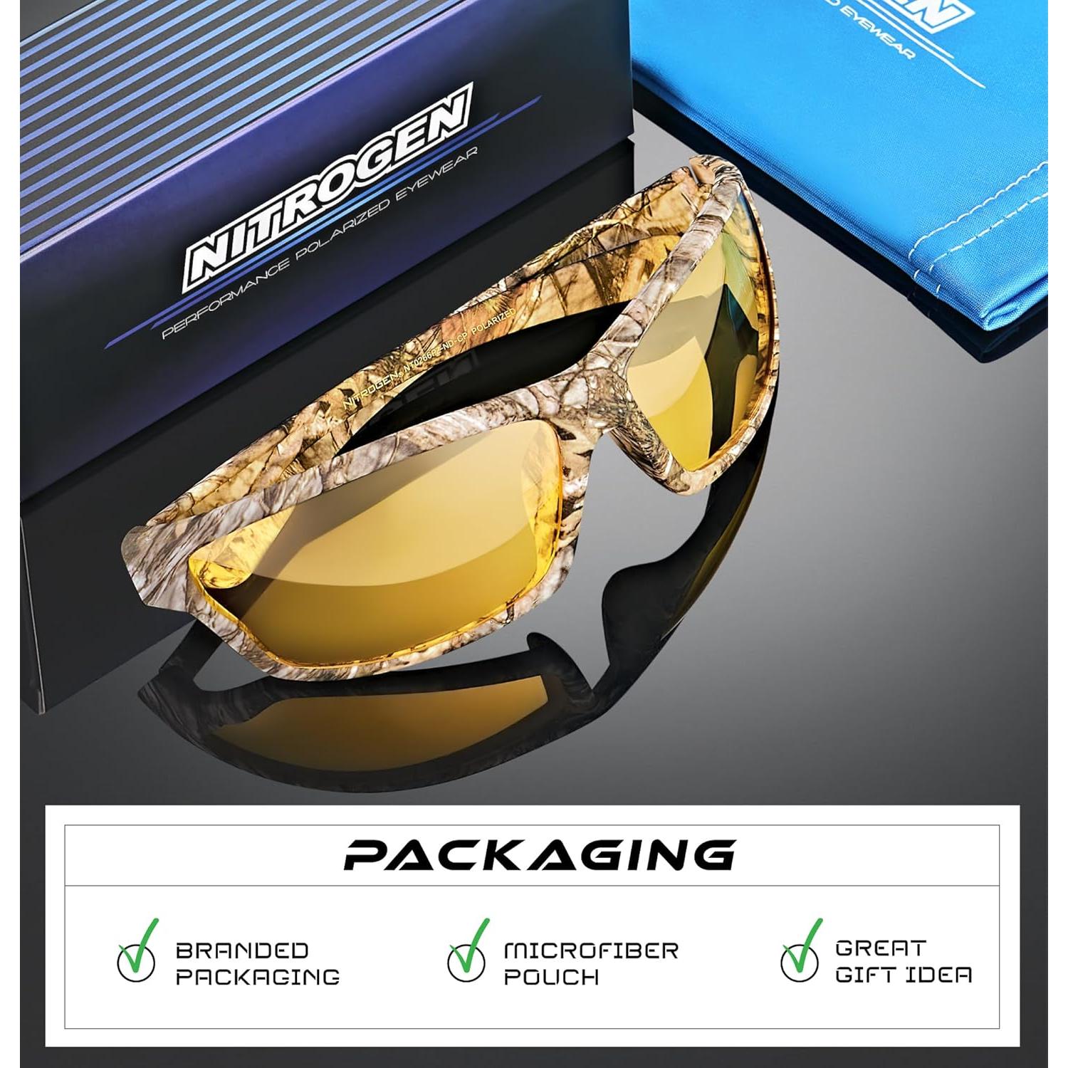 Gafas de sol deportivas Nitrogen polarizadas UV400 unisex