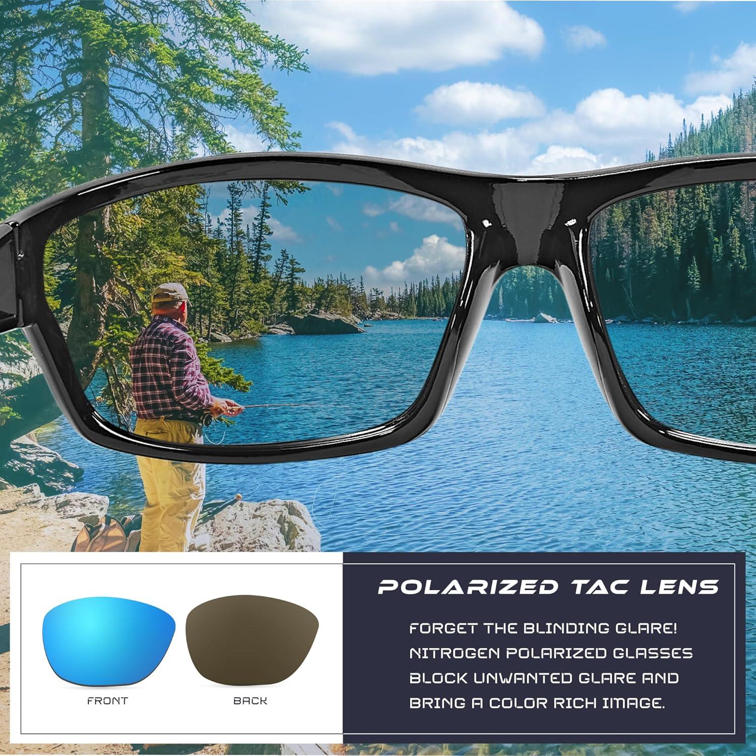 Gafas de sol deportivas Nitrogen polarizadas UV400 unisex